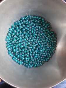 Cuentas de cristal de Murano hechas a mano con forma cuadrada de arcoíris rojo, tamaños de 6mm, 8mm, 10mm, cuentas decorativas sueltas para joyería para el hogar - Product Image 3