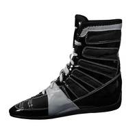 Chaussures de boxe sur mesure fabriquées par des professionnels, confortables, de haute qualité, avec logo et tailles personnalisés