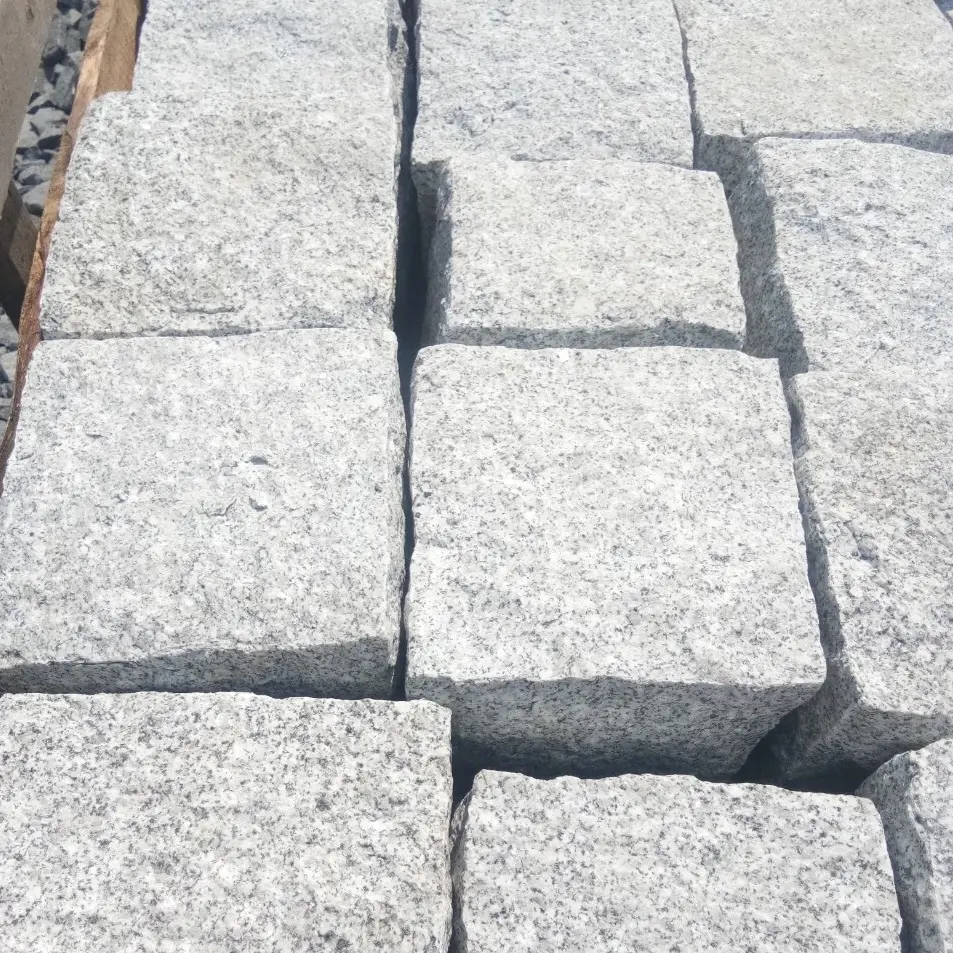 Cubic stone granite Paving Slab for road surface, Garden Wholesale low price