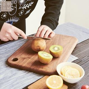 Planche à découper en bois pour couper et hacher Fromage Pain Fruits Légumes Ustensiles de cuisine Planche à découper et planche à servir - Product Image 4