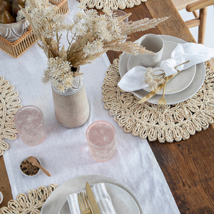 Posavasos ecológico de alta calidad, manteles individuales 100% naturales, Decoración de mesa - Product Image 4
