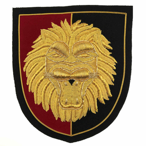 Embroidered <b>Blazer</b> Badge Bullion Wire Patch Buy Hand Made <b>Blazer</b> Badge Bullion Wire Hand Made Embroider - Product Image 5