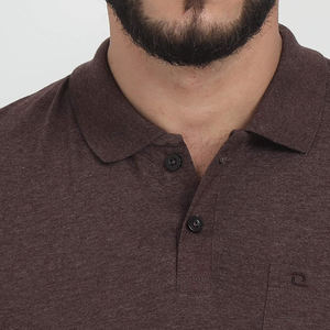 Estampado sólido informal de media manga para hombre de alta calidad para Polos Diseño de cuello vuelto hecho a medida Ecológico y en venta - Product Image 6