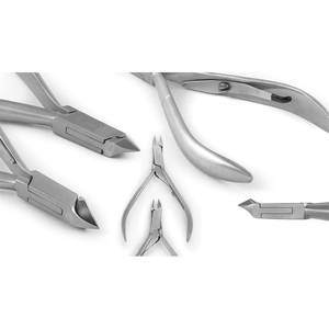 Pince à cuticules professionnelle en acier inoxydable pour manucure et pédicure, coupe-ongles robuste et tranchant, poignée antidérapante, modèle de marque personnalisé - Product Image 3