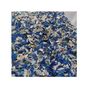 Botella de plástico HDPE reciclada, remolienda de colores mezclados a precio de venta al por mayor