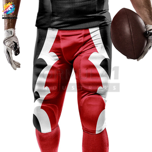 ชุดอเมริกันฟุตบอลแบบกำหนดเอง ผ้าทวิลล์กันรังสียูวี แห้งเร็ว ระบายอากาศได้ดี สำหรับผู้ใหญ่ทุกเพศ  พร้อมสกรีนชื่อทีมตามสั่ง - Product Image 5