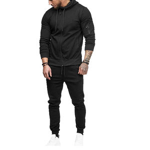 Survêtement de jogging d'hiver pour hommes sur mesure avec impression de logo et couleurs personnalisées pour les vêtements de sport pour adultes - Product Image 5