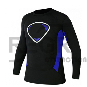 Protector de sarpullido mma de compresión, manga larga, estampado por sublimación, diseño OEM - Product Image 5