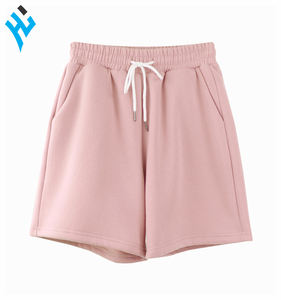 Venta al por mayor 2025 Verano Nuevo Color sólido Señoras Casual Deportes Cordón ropa de calle corta | Venta al por mayor de alta calidad de moda de verano - Product Image 3