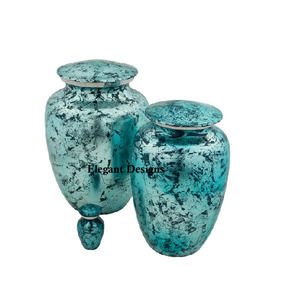 Handmade Designer Cremation Urn Exclusive Variety in Customized Colors Traditional <b>Funeral</b> <b>Supplies</b> - Product Image 1