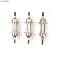 Moyeu arrière pour vélo tout terrain, barillet fin ouvert, 3/8\" x 170 mm, BMX, 4 roulements étanches, pièces de vélo multi-vitesses, moyeu en acier au carbone