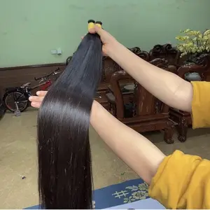 Top quality Wholesale Natural Extension Bulk 100% Vietnamese Raw Hair raw vietnamese hair