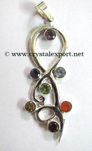 ขายร้อนเกี่ยวกับจักระดอกไม้จี้เงิน925 | รับจักระดอกไม้จี้เงิน925 - Product Image 2