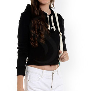 High quality Custom two piece set women clothing 100% cotton oversized long sleeve hoodie womens hoodie - Product Image 2