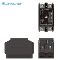 Liteputer 1CH DMX Triac Gradateur LED avec anti-scintillement actif 5A 1100W Charge maximale 100-240V pour toutes les ampoules LED
