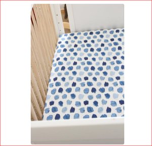 Drap de lit bébé imprimé sur mesure 100% coton biologique certifié GOTS - Product Image 4