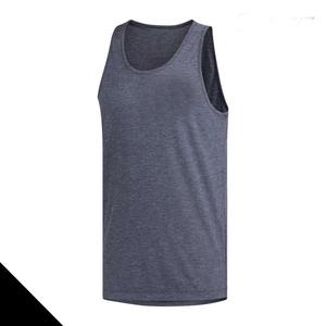 Camiseta sin mangas de algodón 100% de gimnasio para hombre, ropa de fitness transpirable informal de talla grande para culturismo - Product Image 2
