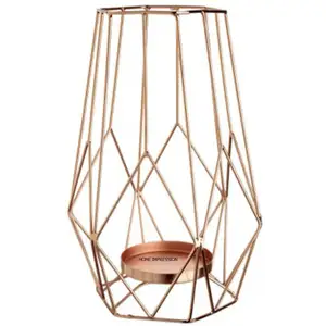 Pots de bougie en métal de qualité supérieure en fer forgé fait à la main indien fantaisie pour la décoration de mariage et de fêtes et les cadeaux - Product Image 1