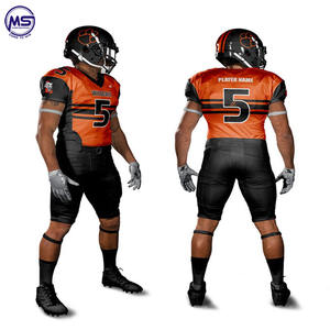 Uniformes de fútbol americano personalizados profesionales Dryfits transpirables sublimados opciones de talla grande precio - Product Image 6