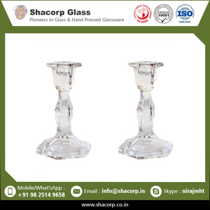 Portavelas de cristal moderno de la mejor calidad del fabricante indio - Product Image 2