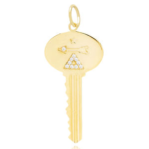 Élégant Key Design Bijoux En Gros À La Main Turc À La Main En Gros En Argent 925 Sterling Charme Meilleure Vente Pendentif - Product Image 1