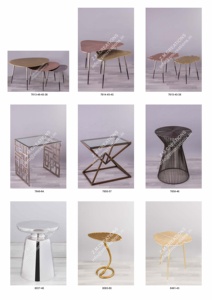 Mesa de Centro de Aluminio Hecha a Mano, Ecológica y Duradera, Diseño Moderno, Mueble de Tendencia para Hogar, Hotel u Oficina - Product Image 6