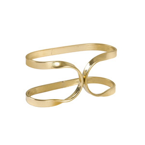 Rond de serviette en métal en forme de couronne de créateur élégant Rond de serviette de luxe fait à la main Rond de serviette en gros indien élégant classique - Product Image 6