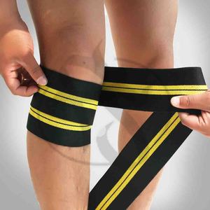 Bandes de genou pour haltérophilie Fortis Sports, néoprène respirant, haute qualité, résistantes, personnalisables, unisexes - Product Image 1