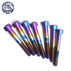 Din912 Anodized Cầu Vồng Màu Titan Bolt Và Vít M6 <span class=keywords><strong>M7</strong></span> M8 - Product Image 1