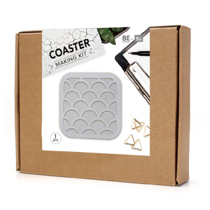 Geometric Concrete Decorative <b>Coasters</b> <b>Tile</b> Artistic Home Wall Panel Abstract Pattern - Product Image 3