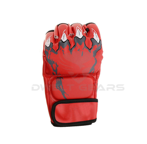 Guantes de boxeo MMA de medio Dedo de calidad superior al mejor precio para adultos para gimnasio Fitness entrenamiento personalizable Etiqueta Privada - Product Image 3