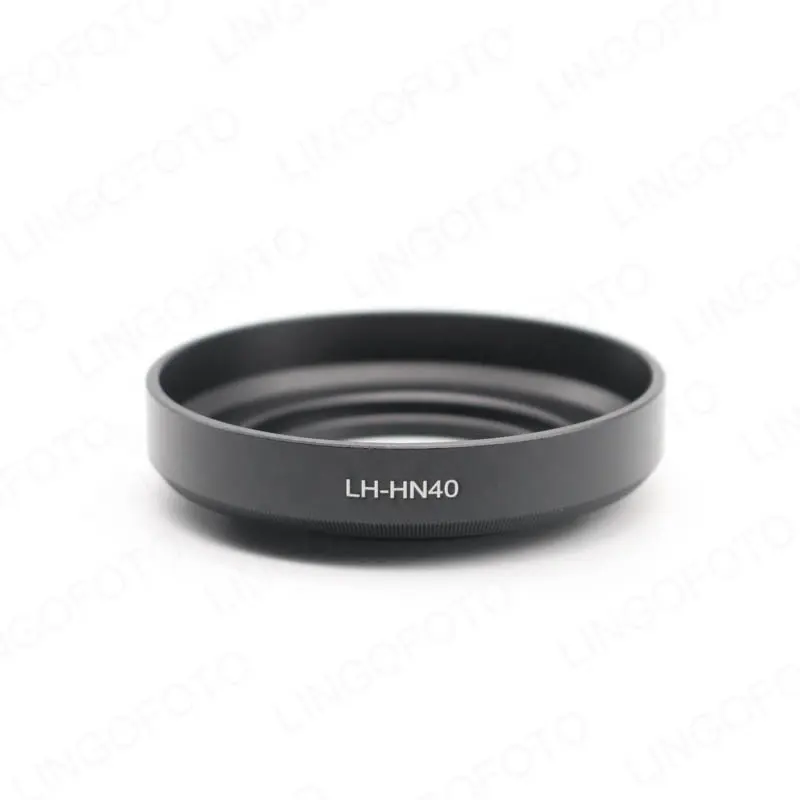 For Nikon LH-HN40 Lens Hood Shade Aluminum Alloy Lens Hood for NIKKOR Z DX 16-50mm f/3.5-6.3 VR Lens NP4468