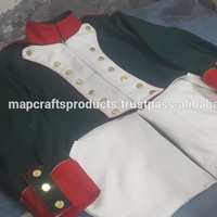 Manteaux pour hommes 95e, style uniforme d'extérieur, avec logo personnalisable, inspirés des uniformes de campagne napoléoniens français, étrangers et allemands