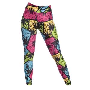 เลกกิ้งผ้าสแปนเด็กซ์เอวกลางระบายอากาศได้ดีสไตล์ลายเสือดาวหวานตามสั่ง - Product Image 2