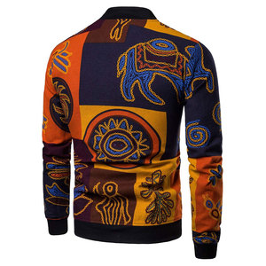 Wholesale Plain <b>Thin</b> Zipper <b>Men</b> Bomber <b>Jacket</b> Top Quality Winter Thickening Warm New Style Bomber <b>Men</b> <b>Jackets</b> - Product Image 2