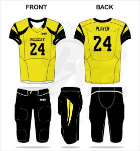 Custom Sublimation Best American Uniform Embroidery Latest <b>Football</b> Jersey Design - Product Image 4