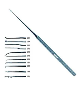 Medidor de Profundidad de Pistón Quirúrgico ENT, Manual, de Acero Inoxidable - Product Image 1