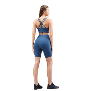 Soutien-gorge de sport de Yoga pour femmes, vente en gros, de haute qualité, violet, noir, vert, quantité, chemises personnalisées, OEM, Spandex - Product Image 5