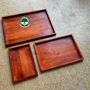 Vintage Life Inc. Set of 3 Handmade Eco-Friendly Wooden Trays with <b>Customized</b> Size Herb & <b>Spice</b> Tools for Gift Items - Product Image 2