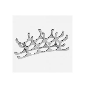 Elegante Botellero de Vino Vintage con Forma de Triángulo Pulido para 6 Botellas con Logotipo Personalizado - Product Image 6