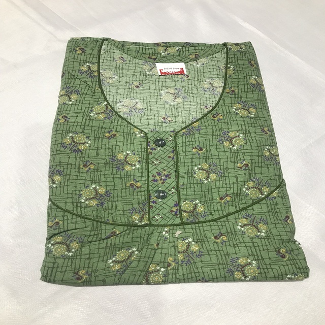 Низкая цена, оптовая продажа, Женская хлопковая ночная рубашка с принтом