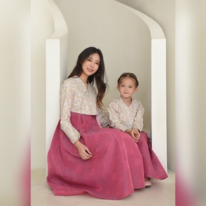 Традиционный корейский Костюм Jeogori в винтажном стиле Hanbok модернизированная одежда, Сделано в Корее