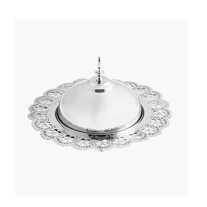 Plato de Metal para mantequilla recubierto de polvo blanco - Product Image 2