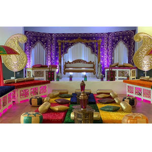 ตกแต่งเวทีมุสลิม Mehndi UK ราคาไม่แพง Mehndi ตกแต่งเวที UK ที่ดีที่สุด Mehndi/Sangeet พิธีตกแต่งเวที - Product Image 1