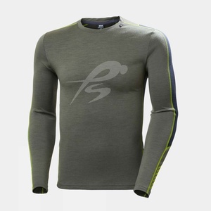 Maillot de cyclisme thermique à manches longues pour homme, anti-odeur, en Spandex/Polyester, séchage rapide, respirant, pour l'été et le fitness - Product Image 3
