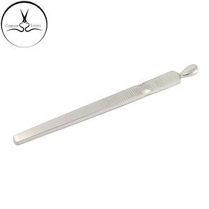 Professional Quality Custom Logo <b>Nail</b> Pusher Single Side Cuticle <b>Cleaner</b> Stainless Steel Manicure Tool Pedicure Scissor Beauty - Product Image 2