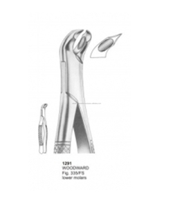 Pinzas de Extracción Dental (Modelo Americano) de Acero Inoxidable, Manuales - Product Image 1