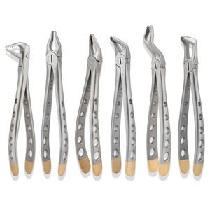 Fórceps de extracción de dientes Kit de fórceps de extracción de dientes inferiores superiores de 10 piezas con mango ligero - Product Image 4