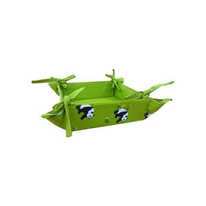 ตะกร้าใส่ขนมปัง100% ผ้าฝ้ายแท้ตะกร้าใส่ขนมปังดีไซน์สร้างสรรค์ใหม่ล่าสุด - Product Image 1