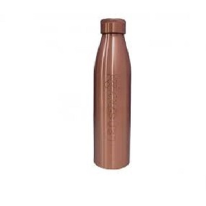 Pure Copper <b>Water</b> Bottle with Advanced Leak Proof Protection and Joint Less Ayurveda and Yoga Health Benefits - Product Image 6